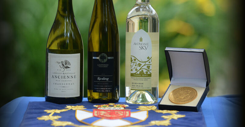 Gaspereau Vineyards Riesling receives Lieutenant Governor's Award for Excellence in Nova Scotia Wines