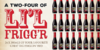 A two-four of Li'l Frigg'r - 24 x 200mls of your favourite Great Big Friggin' Red