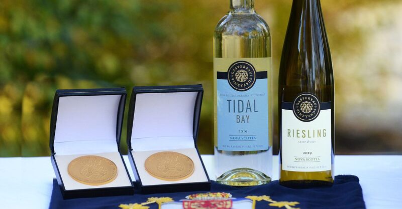Both Gaspereau Vineyards' 2019 Tidal Bay and 2019 Riesling awarded The Lieutenant Governor's Awards for Excellence in Nova Scotia Wine
