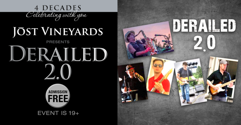 Live Music on the Patio with Derailed 2.0
