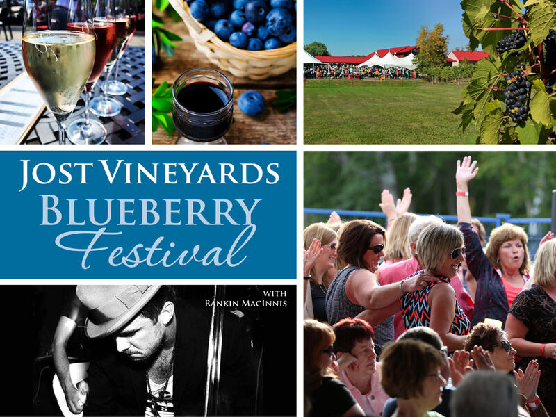 Jost Vineyards Blueberry Festival with Rankin MacInnis
