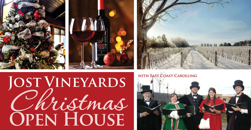 Jost Vineyards Christmas Open House with East Coast Carollers