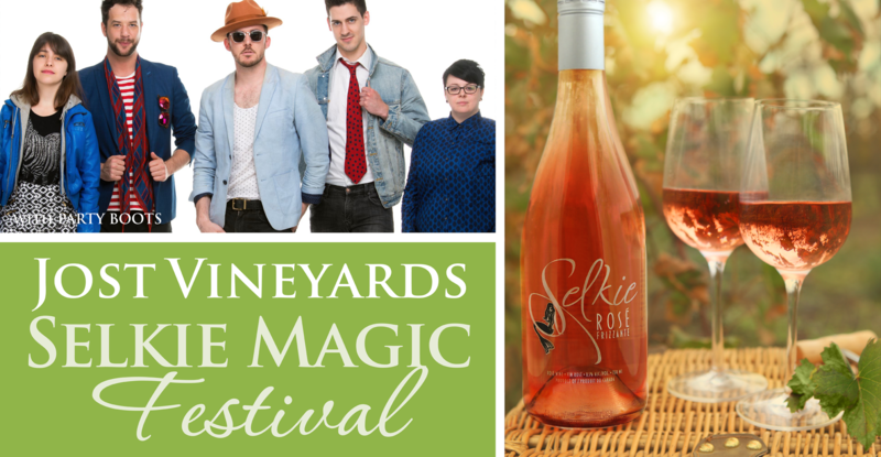 Jost Vineyards Selkie Magic Festival, Rankin MacInnis plays at Jost Vineyards, Jost Vineyards' Selkie and Selkie Rose
