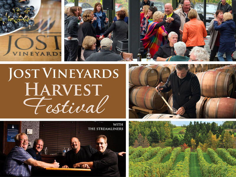Jost Vineyards Harvest Festival with The Streamliners