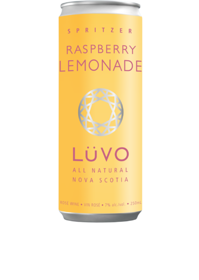 LUVO Raspberry Lemonade Wine Spritzer 250ml can