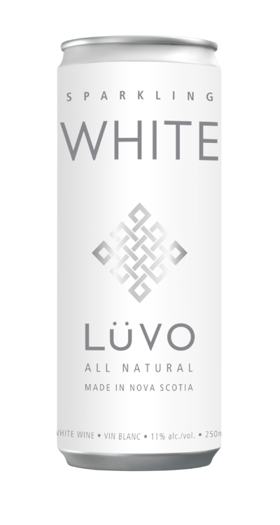 LUVO Sparkling White Wine 250ml can