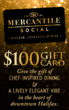 The Mercantile Social Gift Card $100