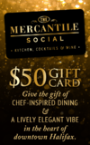 The Mercantile Social Gift Card $50