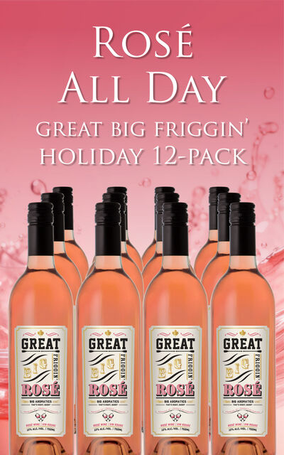 Rosé All Day Great Big Friggin' Holiday 12-Pack