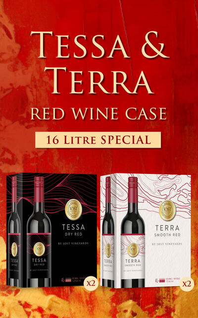 Jost Tessa and Terra Red Wine 16L Case