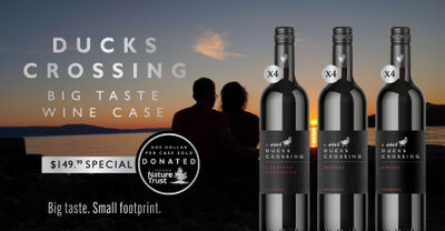 Ducks Crossing Big Taste Wine Case
