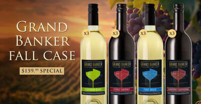 Grand Banker Fall Case of 12 Wines