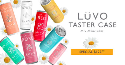 LÜVO taster Case | 24 x 250ml canned wines