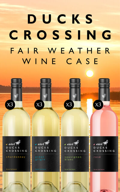 Ducks Crossing Fair Weather Wine Case
