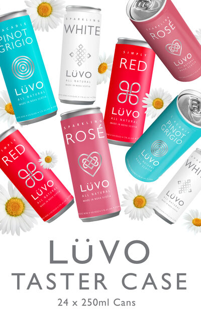 LÜVO Taster Case | 24 x 250ml canned wines