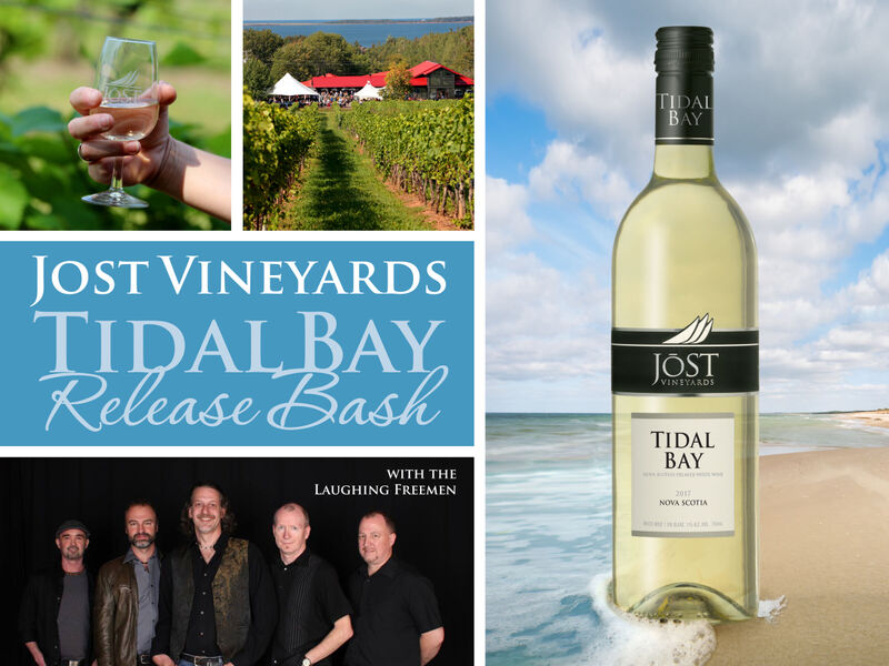 Jost Vineyards Tidal Bay Release Bash with the Laughing Freemen