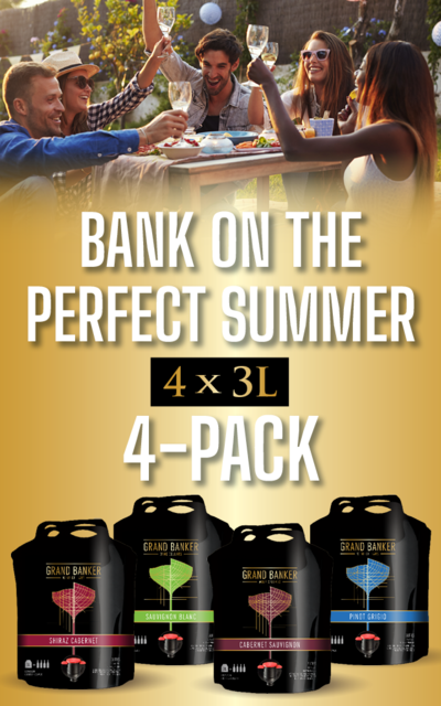 Bank on the Perfect Summer 3L 4-Pack